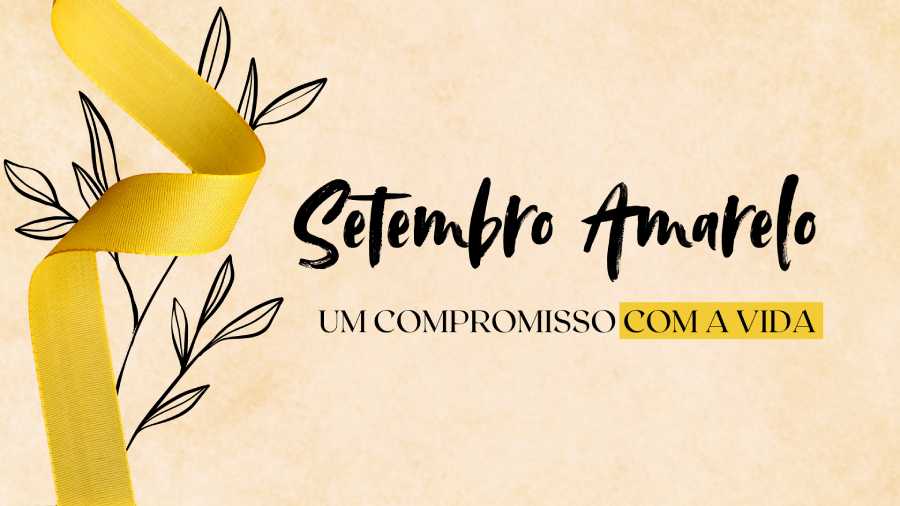Site acolhedor com mensagens positivas durante o Setembro Amarelo